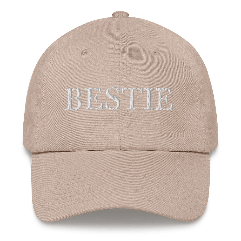 Bestie Embroidered Statement Cap