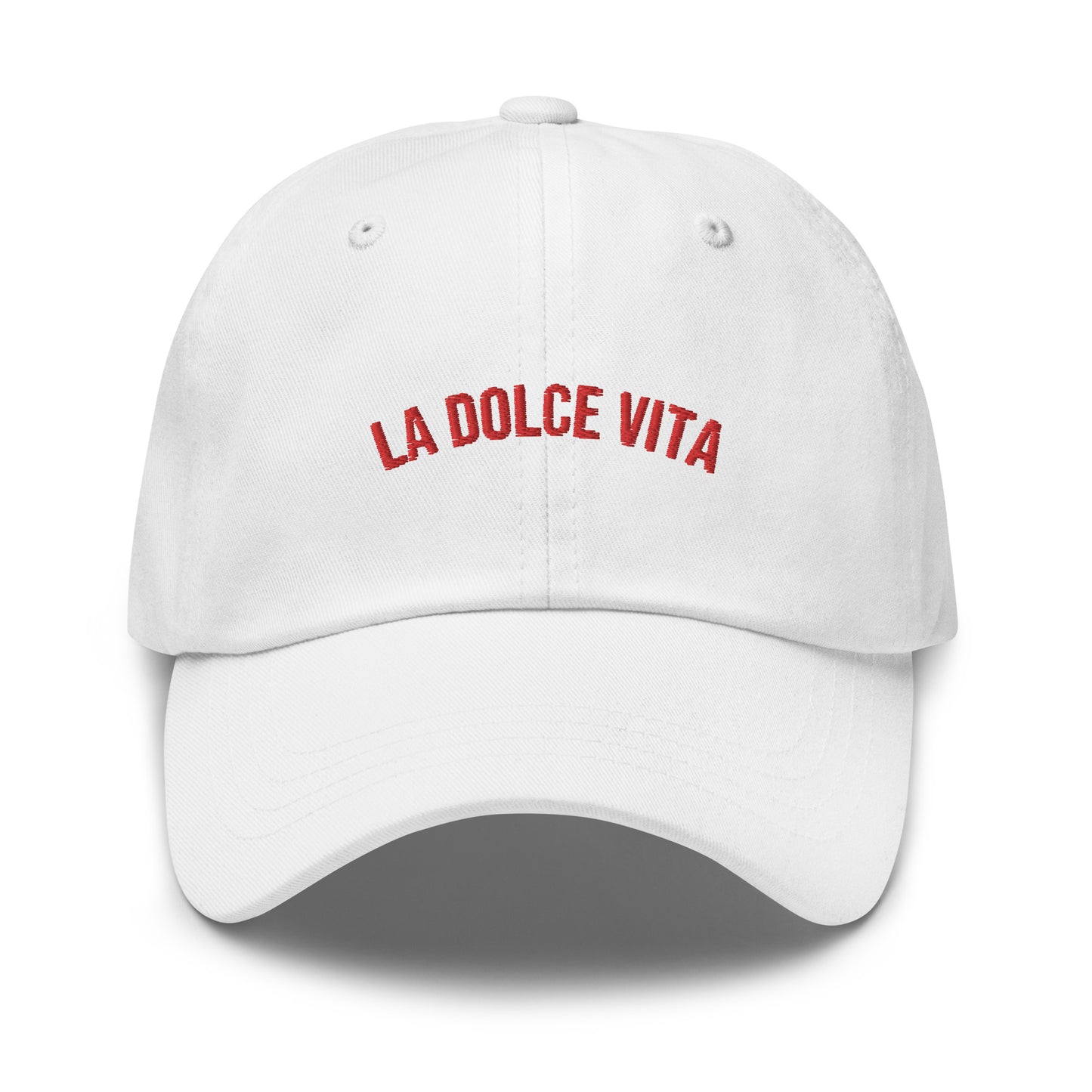 La Dolce Vita (The Sweet life) Cap in red