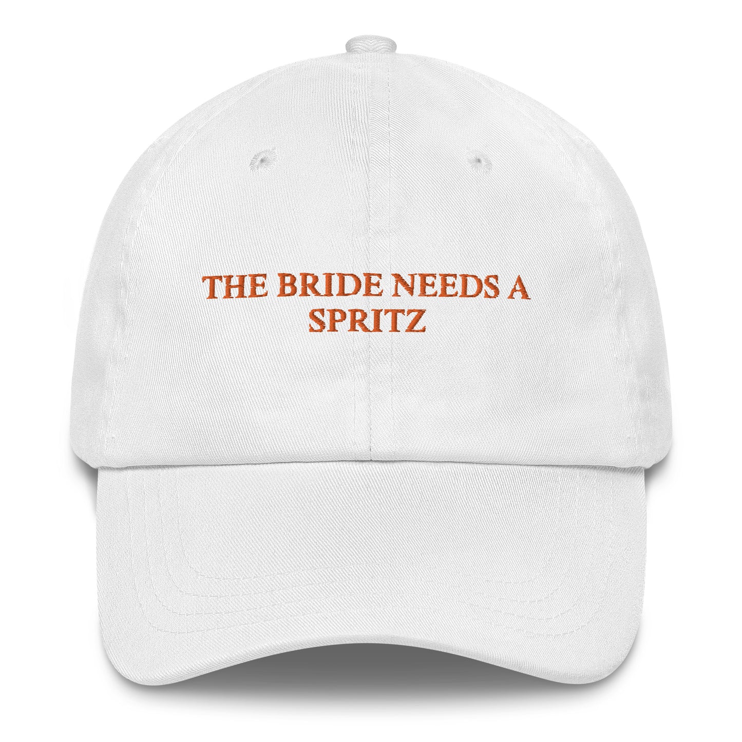 The Bride needs a Spritz Embroidered Cap
