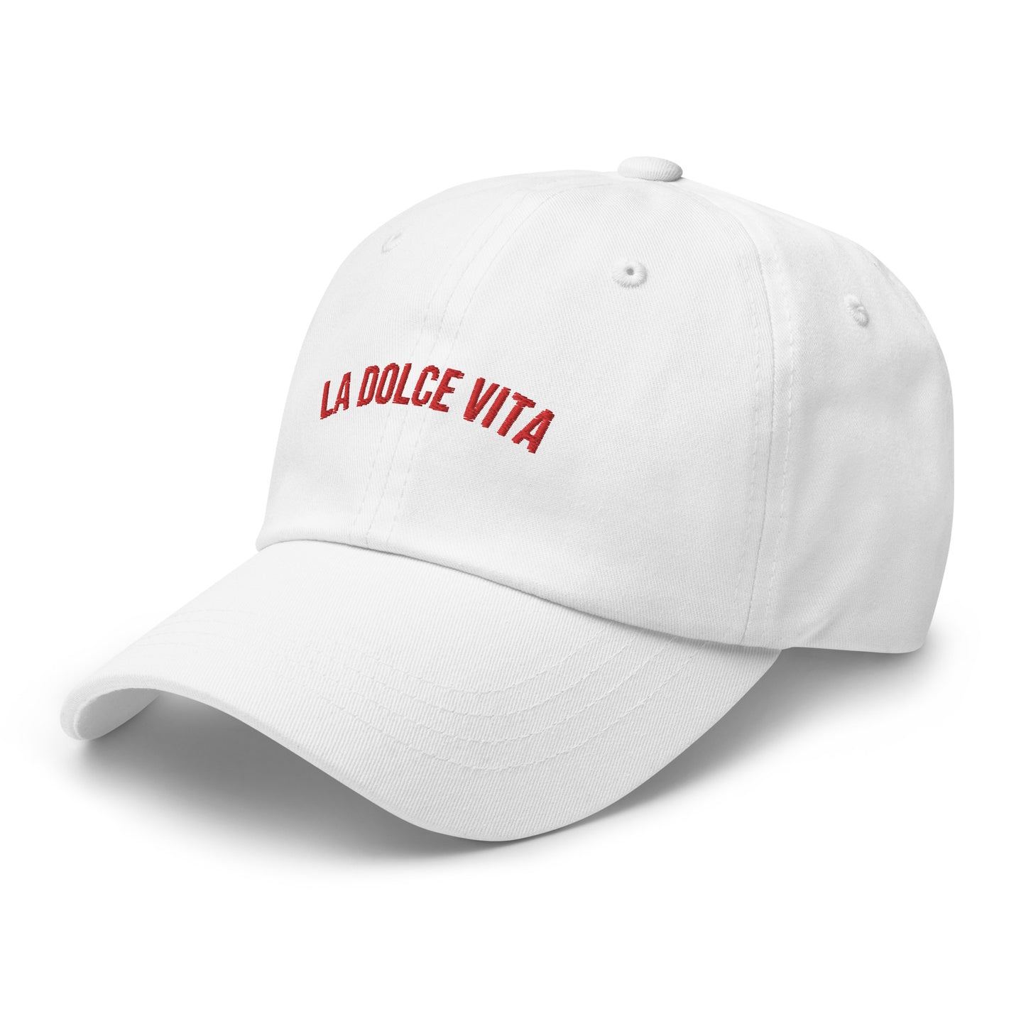 La Dolce Vita (The Sweet life) Cap in red