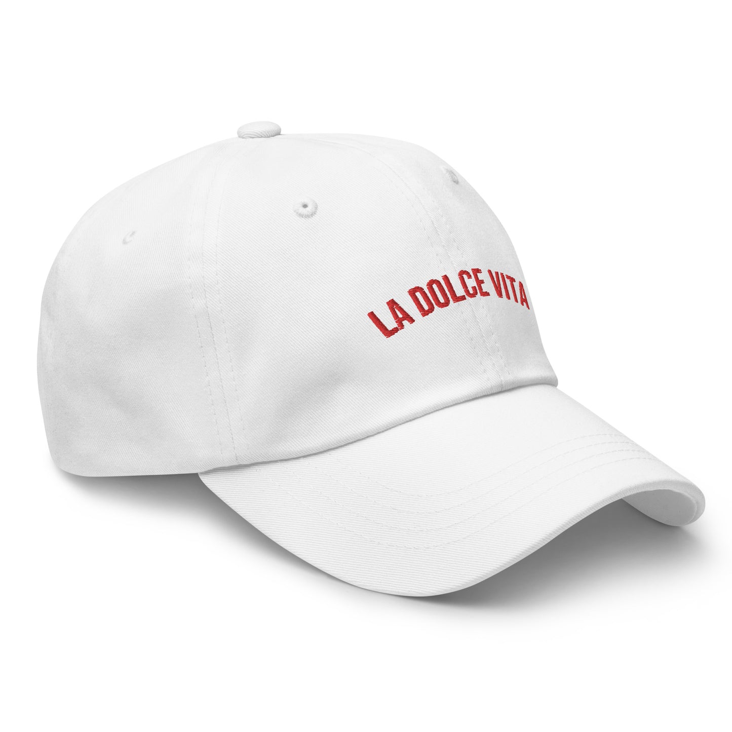 La Dolce Vita (The Sweet life) Cap in red