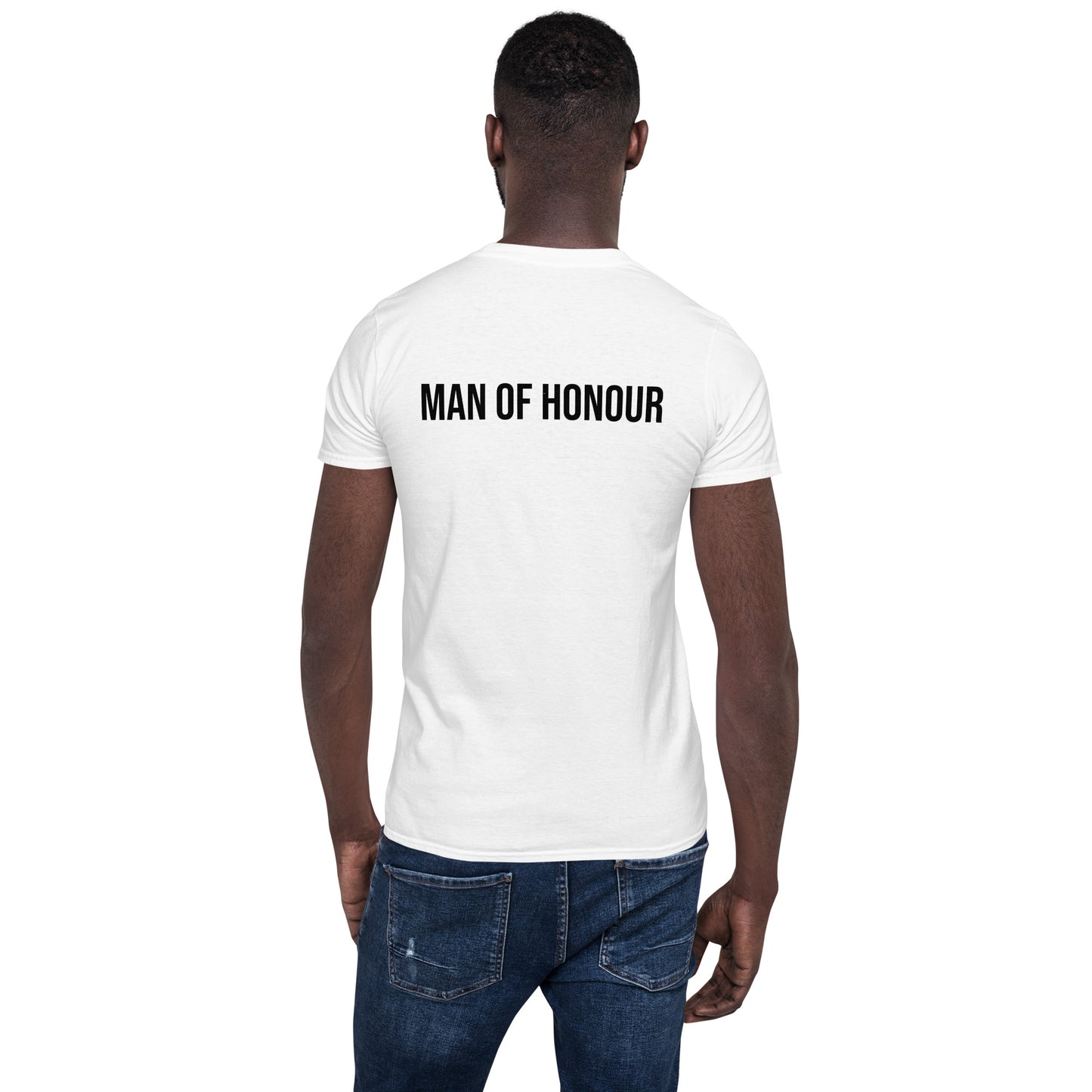 Man of Honour Statement Back Tee