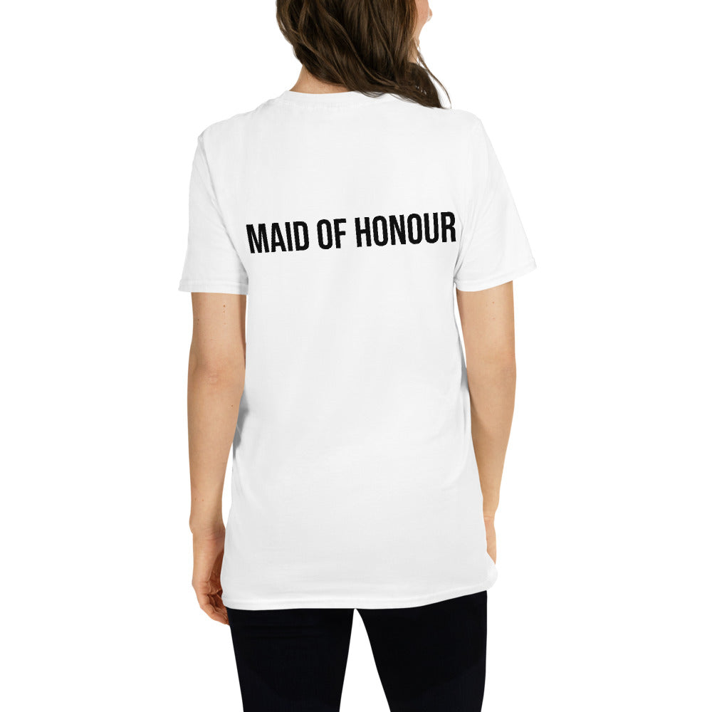 Maid of Honour Statement Back Tee