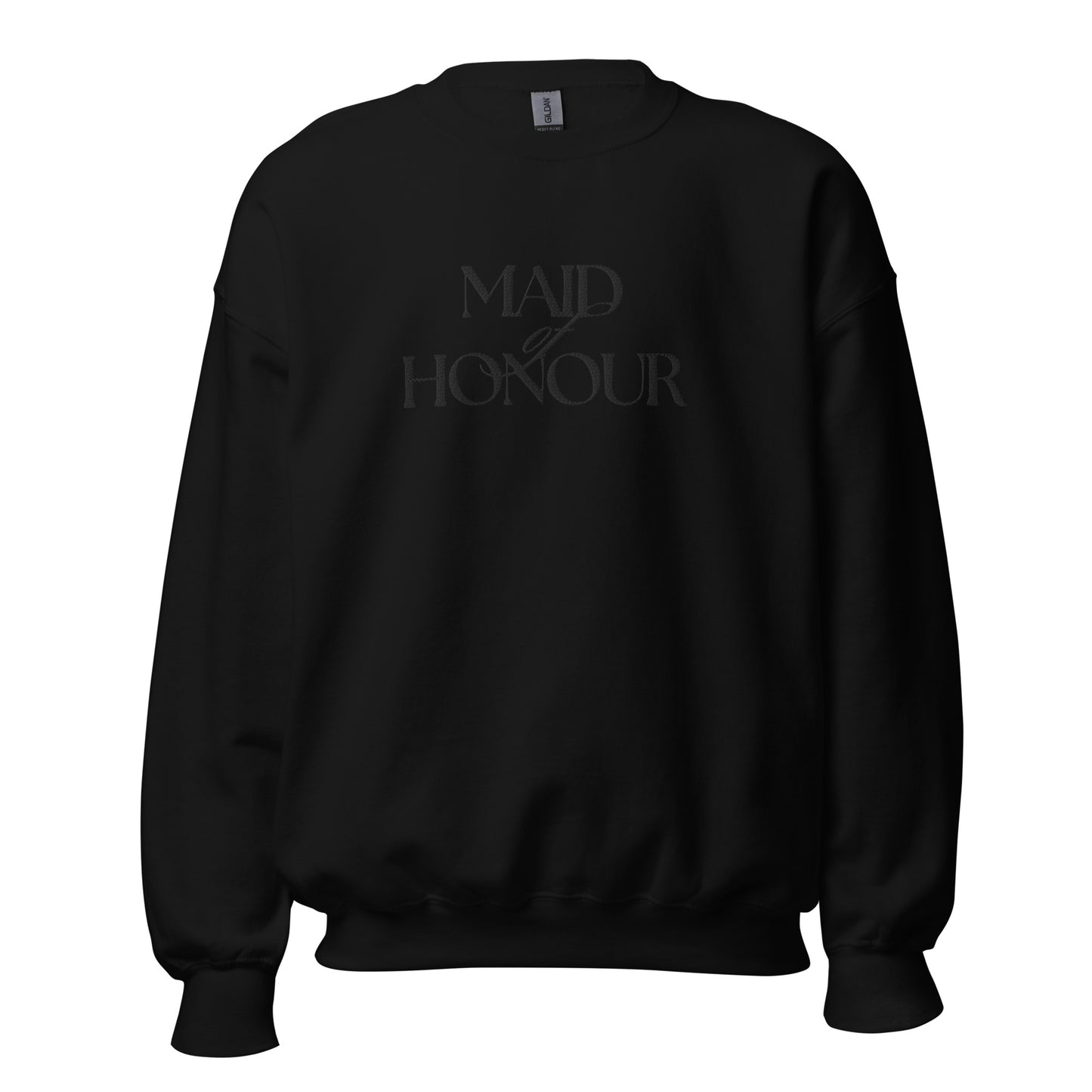 Maid of Honour Understated Embroidered Sweatshirt