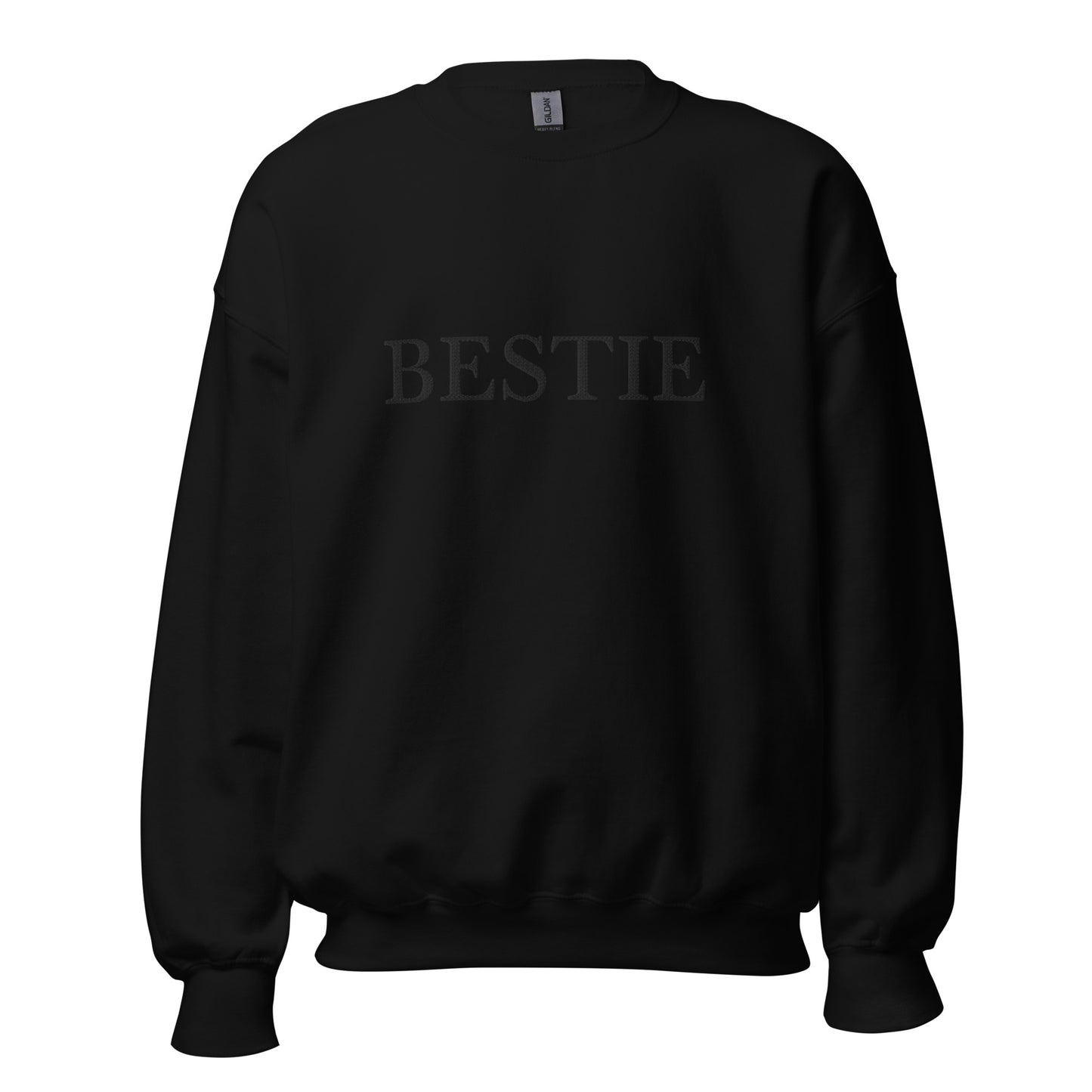 Bestie Understated Embroidered Sweatshirt