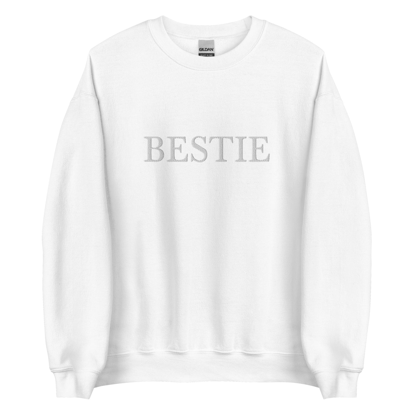 Bestie Statement Embroidered Sweatshirt