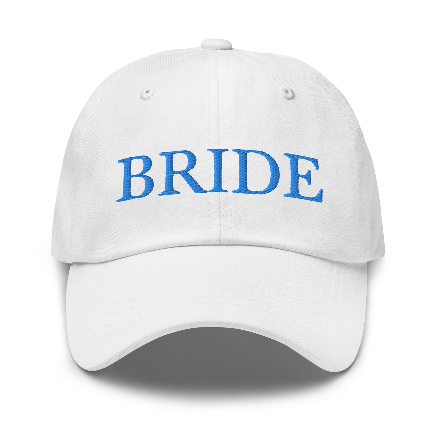 Bride Something Blue Embroidered cap
