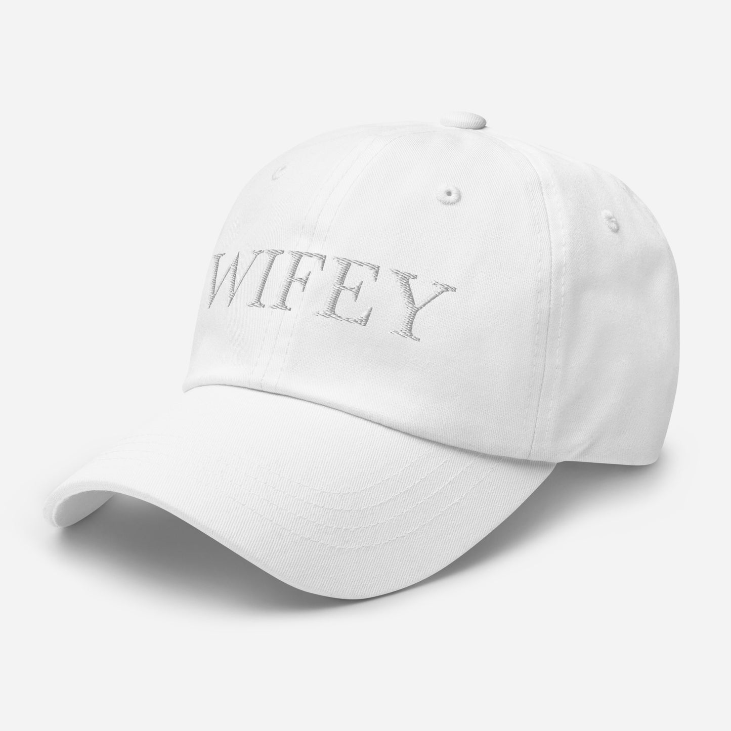 Wifey Statement Cap in Cloud Nine